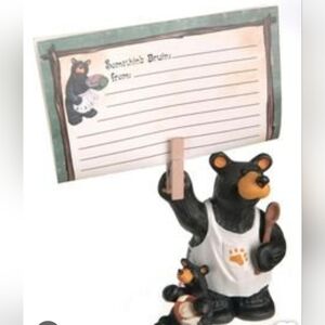 Black Bear Recipe Card Holder